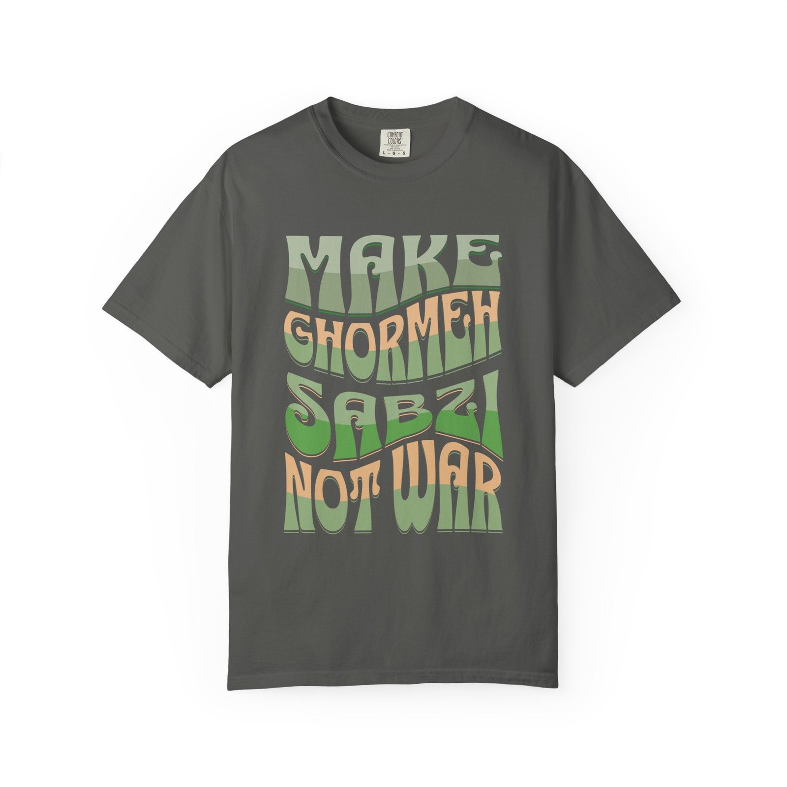 Make Ghormeh Sabzi Not War | Persian Herb Stew Cozy Unisex Shirt - Image 2