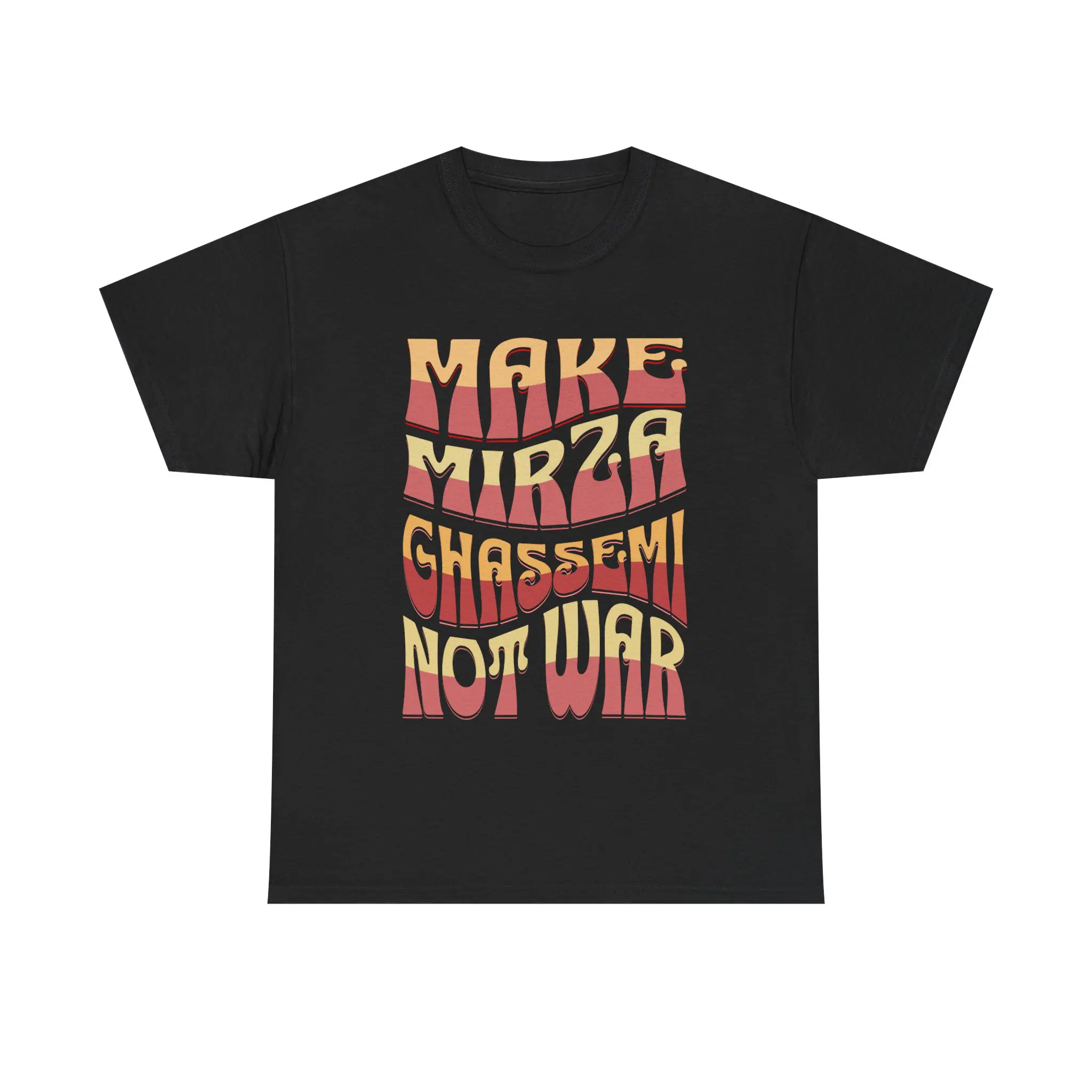 Make Mirza Ghassemi Not War | Persian Tomato Unisex Shirt - Image 2