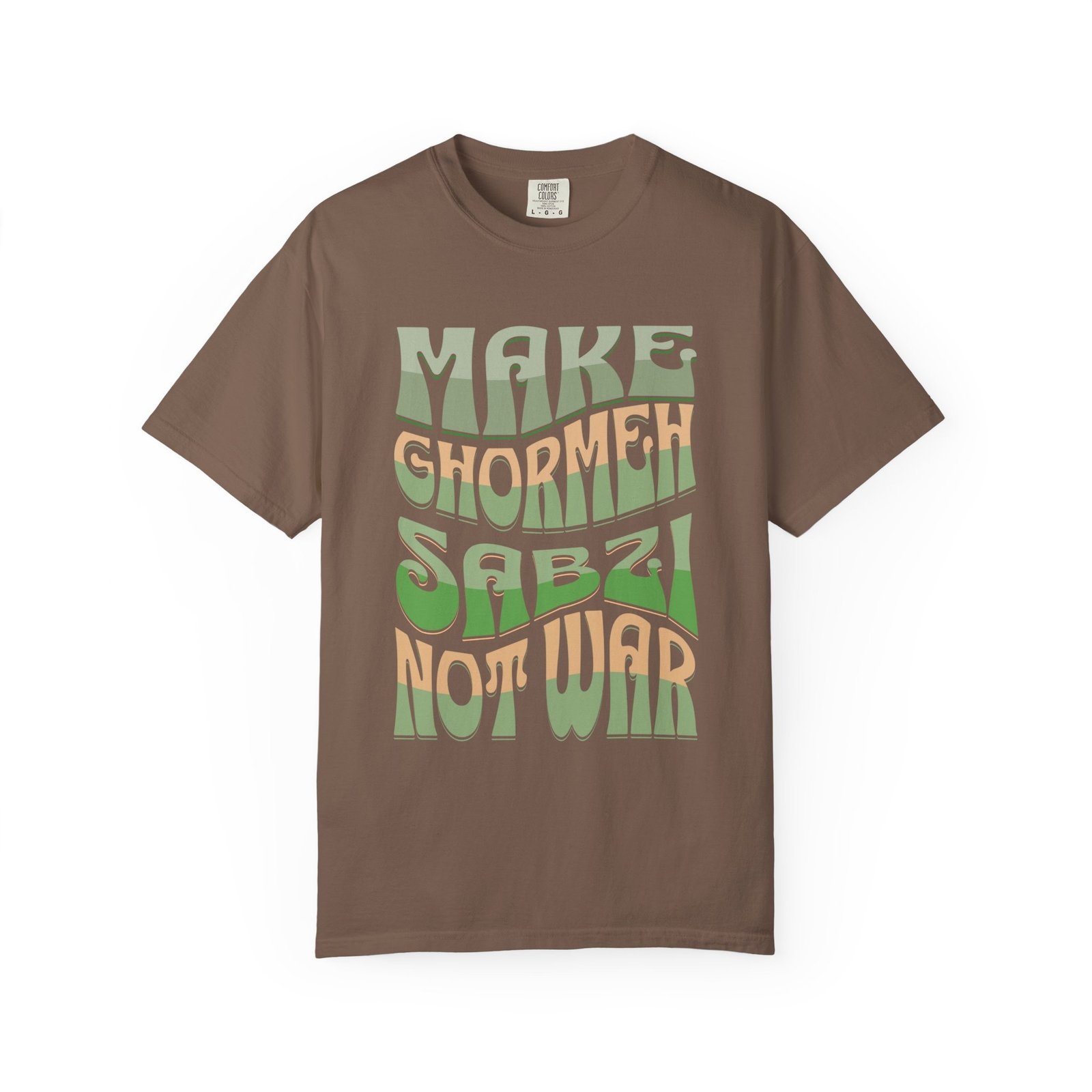 Make Ghormeh Sabzi Not War | Persian Herb Stew Cozy Unisex Shirt - Image 6