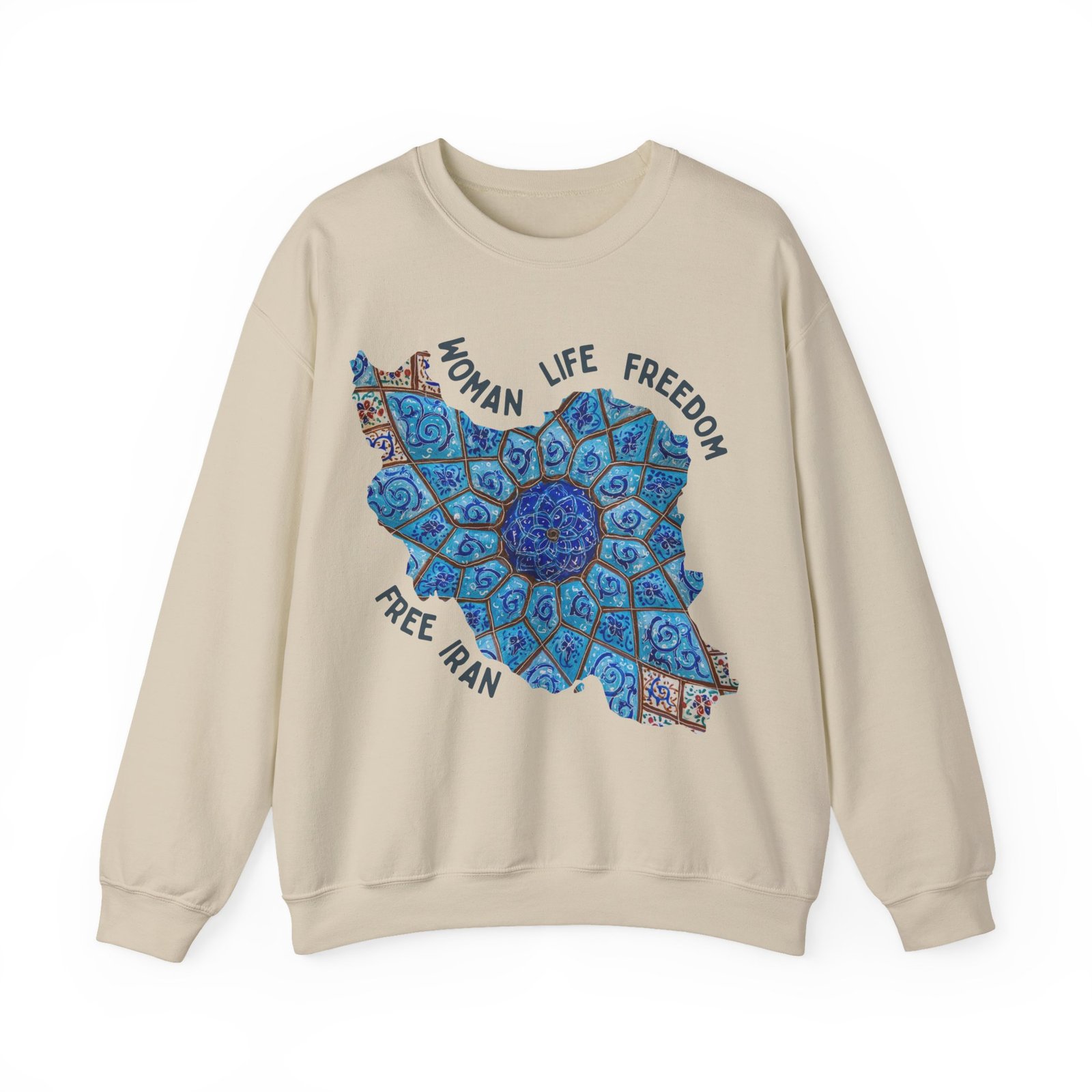 Woman Life Freedom | Persian Minakari Sweatshirt - Image 4