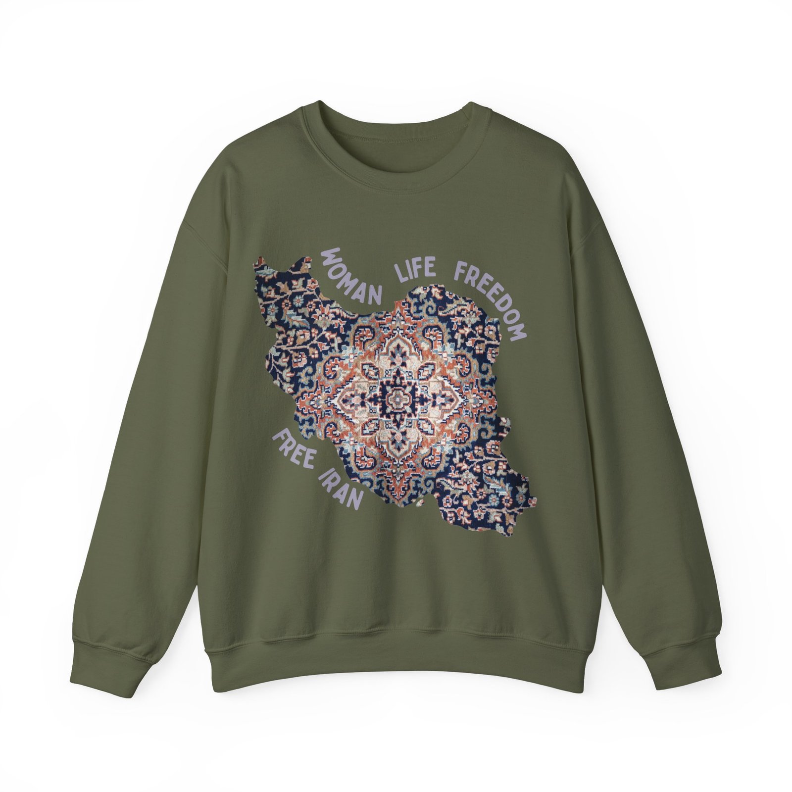 Woman Life Freedom | Persian Rug Sweatshirt - Image 8