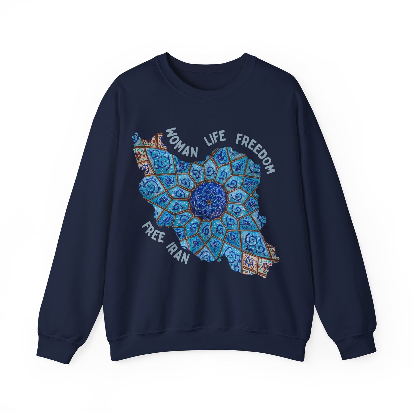 Woman Life Freedom | Persian Minakari Sweatshirt - Image 12