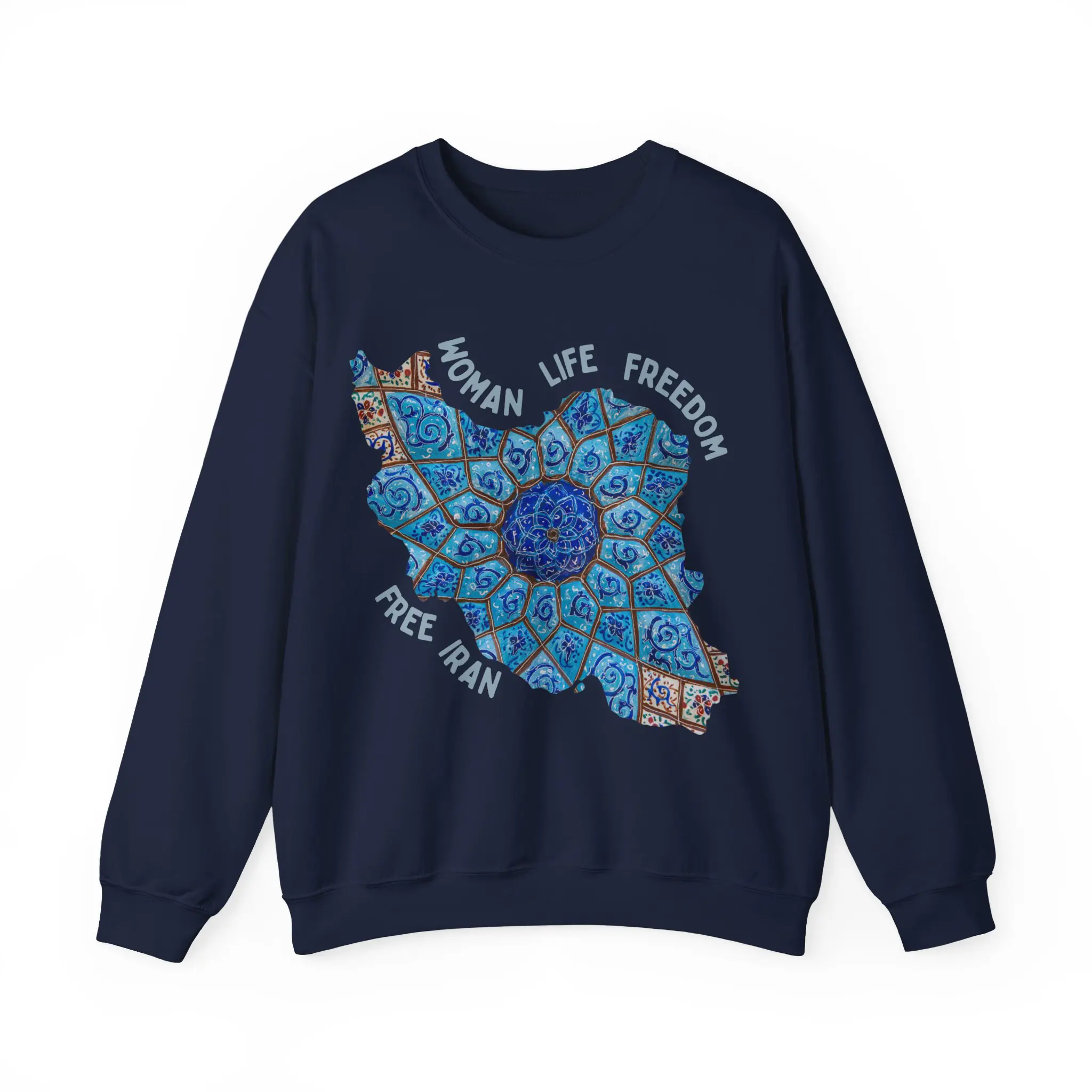 Woman Life Freedom | Persian Minakari Sweatshirt - Image 12