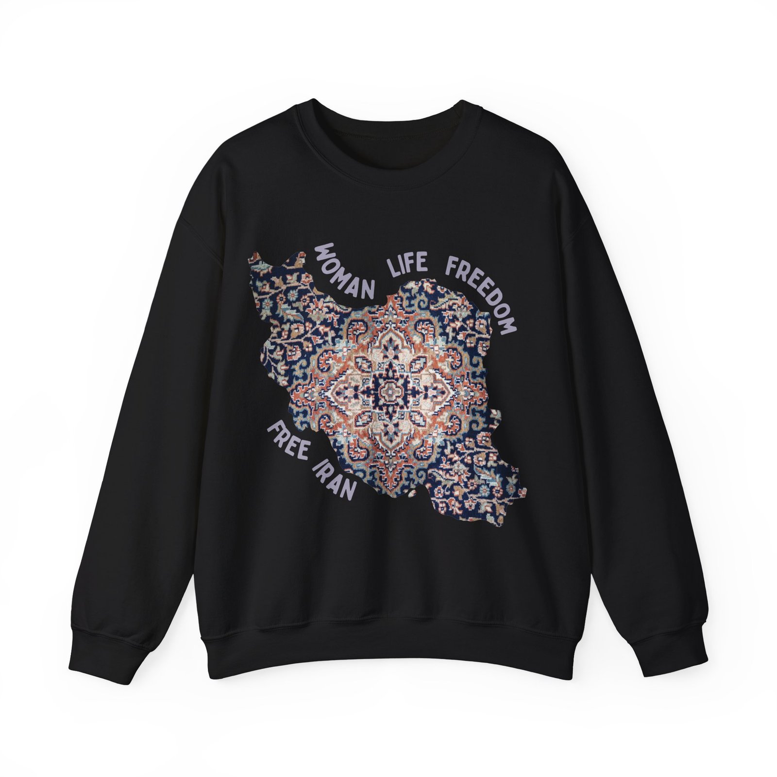 Woman Life Freedom | Persian Rug Sweatshirt - Image 2