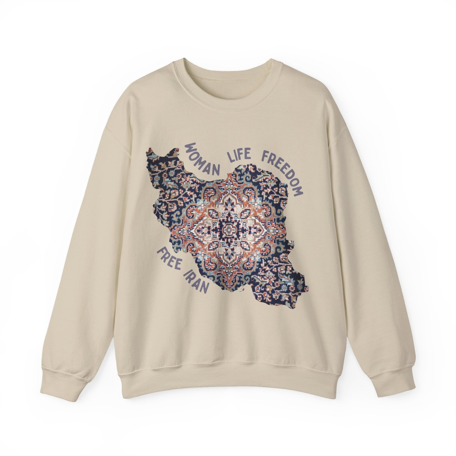 Woman Life Freedom | Persian Rug Sweatshirt - Image 4