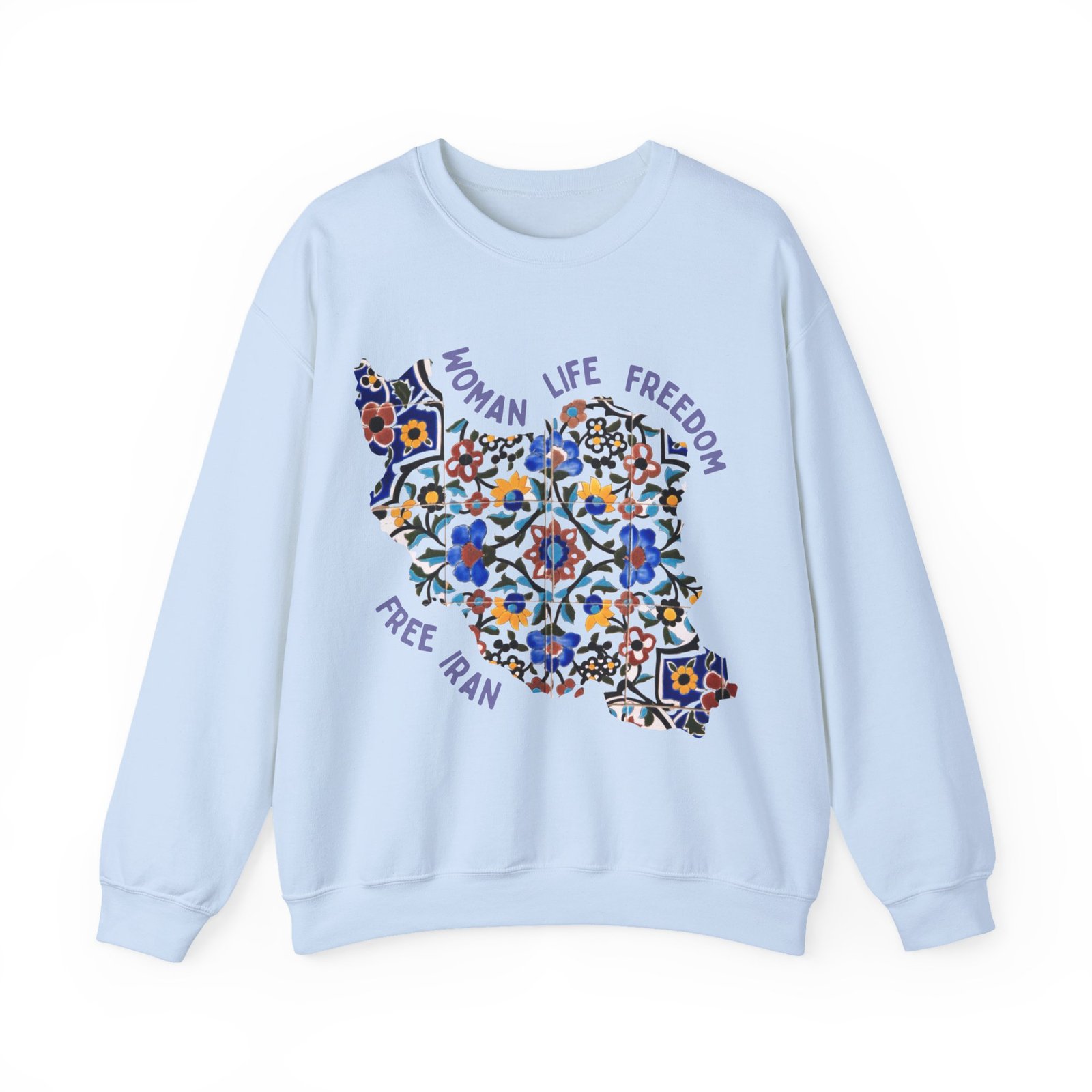 Woman Life Freedom | Persian Tiles Sweatshirt - Image 10
