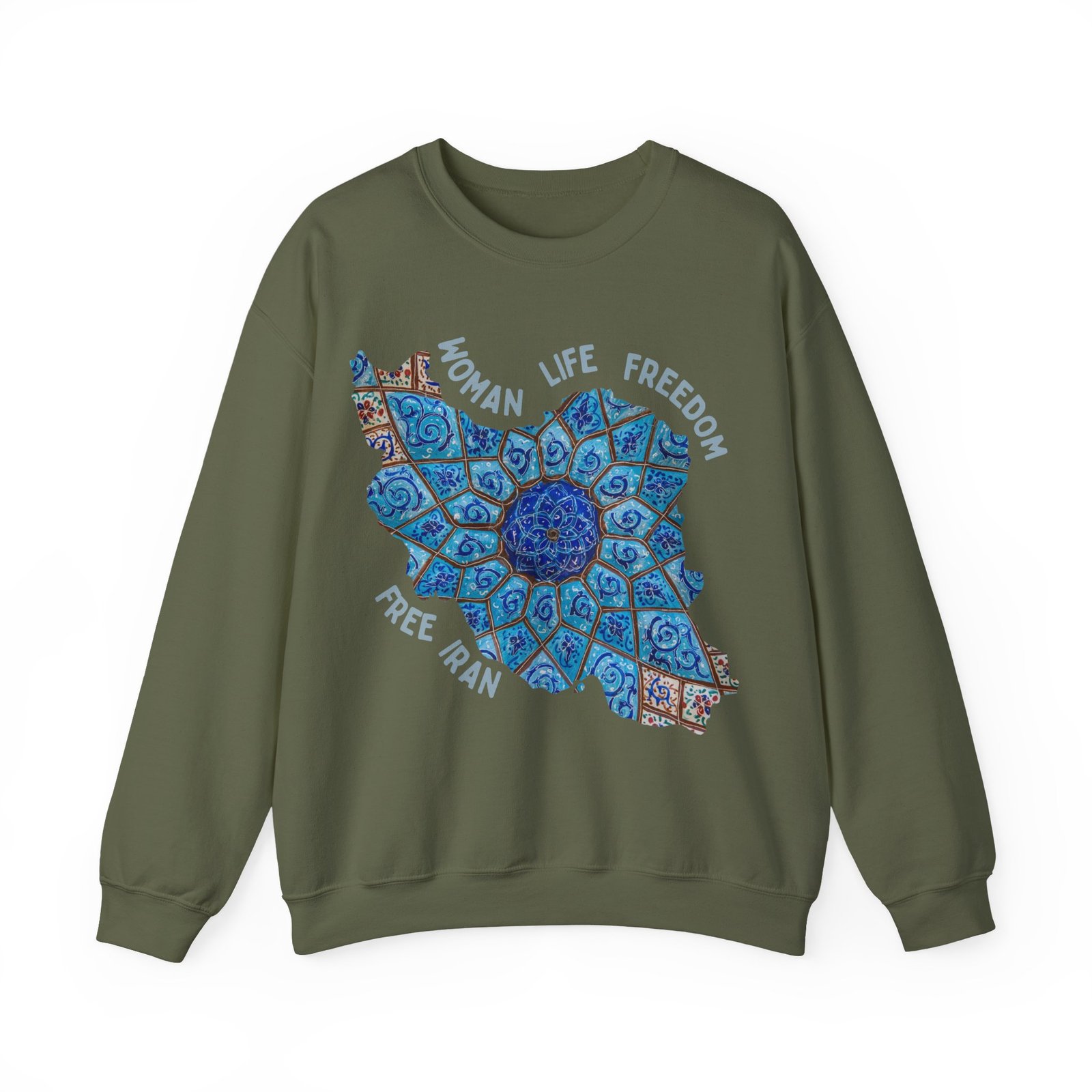 Woman Life Freedom | Persian Minakari Sweatshirt - Image 8